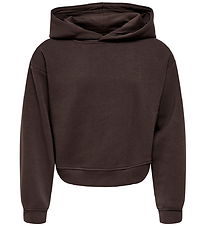 Kids Only Hoodie - KogSweat - Kaffeböna