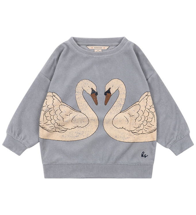 Konges Sløjd Sweatshirt - Frotté - Itty - Tradewinds