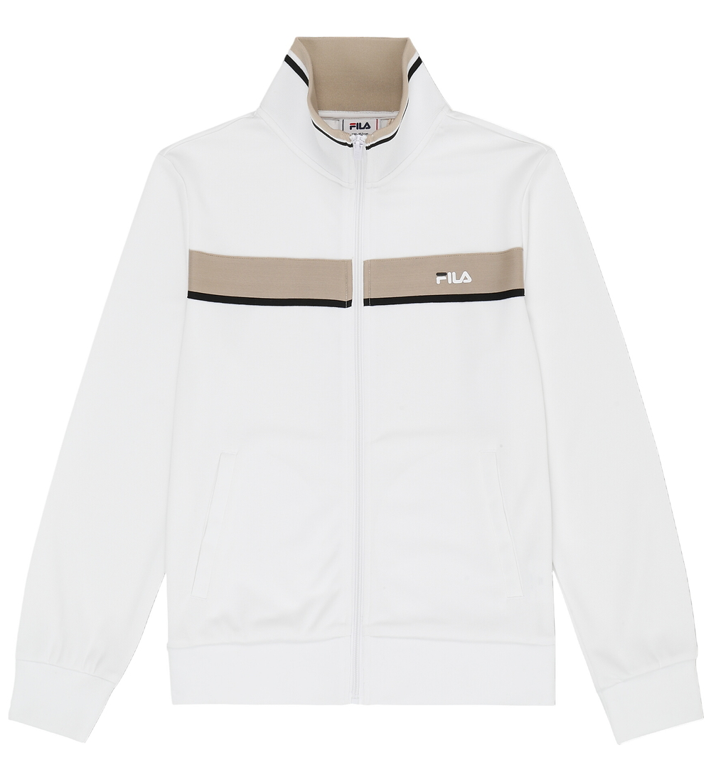 Fila Cardigan - Compasso - Bright White/White Pepper - Fila - 15-16 Jahre (170-176) - Cardigans
