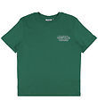 Fila T-shirt - Montanelli - Posy Green w. Print