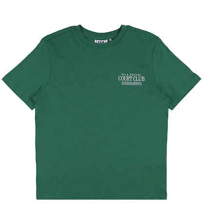 Fila T-Shirt - Montanelli - Posy Green m. Print