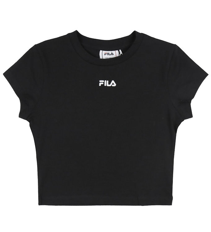 Fila T-shirt - Ceranova Cropped - Sort m. Logo