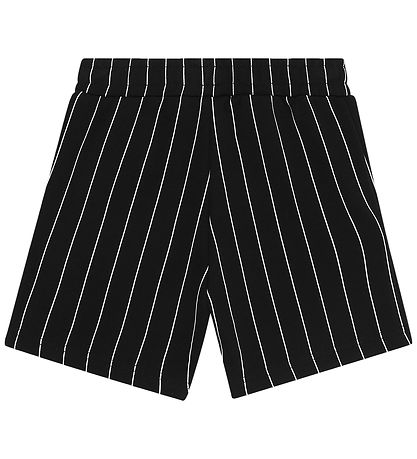 Fila Shorts - Lubaco - Sweat - Black/Egret Striped