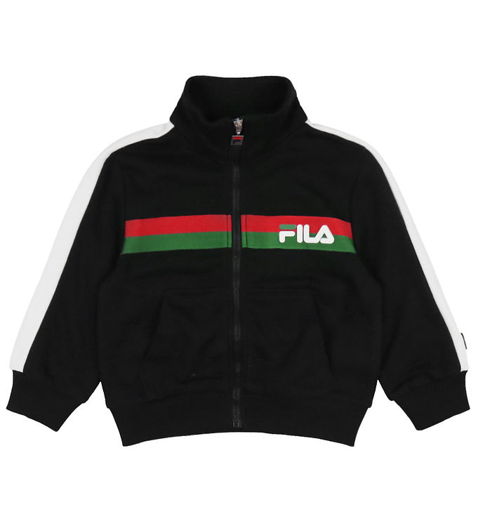 Fila Cardigan - Desana - Sort m. Logo