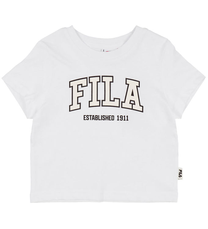 Fila T-shirt - Rifredi - Bright White m. Logo