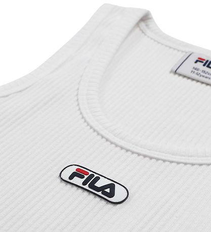 Fila Tank Top - Rib - Forcone - Bright White