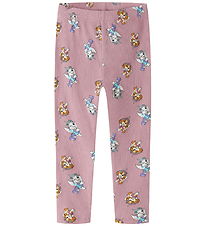 Name It Leggings - Paw - NmfJemina - Lilas