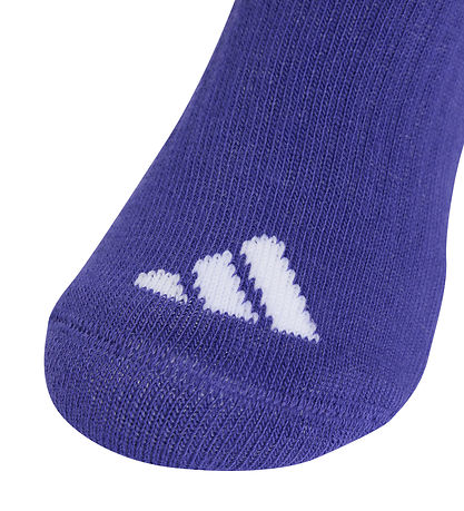 adidas Performance Strømper - 3-pak - 3S Crew - Purpur/Lgreyh/Dk