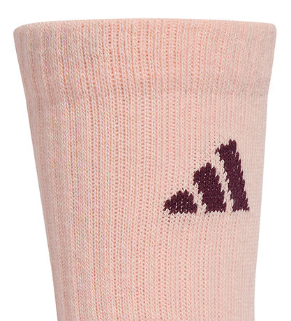 adidas Performance Strømper - 3-pak - Crew - Purtur/White/Hazcor