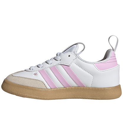 adidas Originals Sko - Samba Quickon K - Ftwwht/Blilil/Alumin