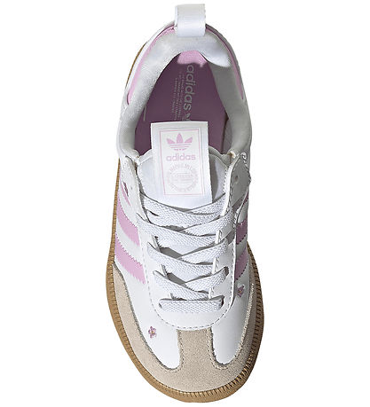 adidas Originals Sko - Samba Quickon K - Ftwwht/Blilil/Alumin
