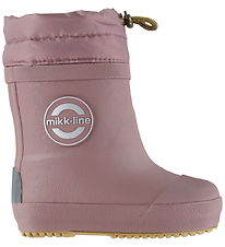 Mikk-Line Gummistøvler m. Foer - Barefoot - Twilight Mauve