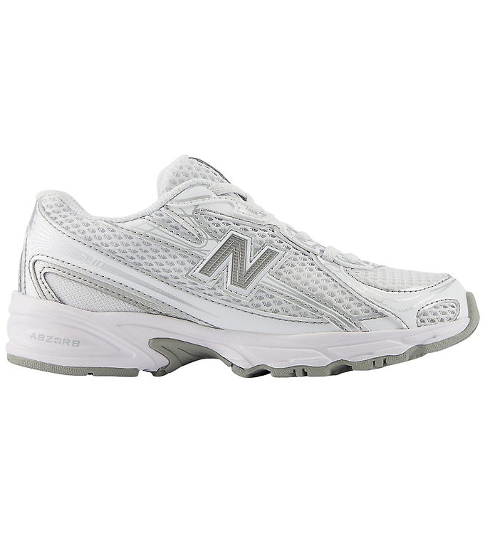 New Balance Sko - 740 - Hvid/Silver Metallic WM