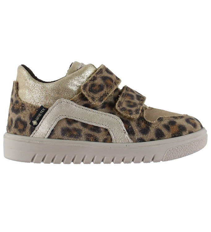 Superfit Sko - Tex - Supies 4S - Brun/Guld m. Leopard