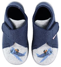 Superfit Slippers - Happy Octi - Blue/Grey
