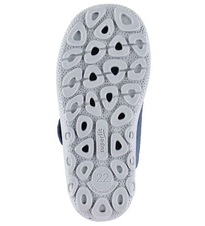 Superfit Hjemmesko - Happy OCTI - Blue/Grey