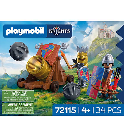 Playmobil Knights - Firearm Lion Knights - 34 dele