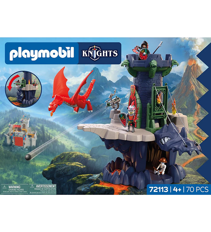 Playmobil Knights - Drageridder-tårnet - 72113 - 70 dele
