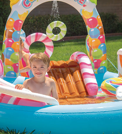 Intex Badebassin - Candy Zone Play Center - 295x191x130 cm