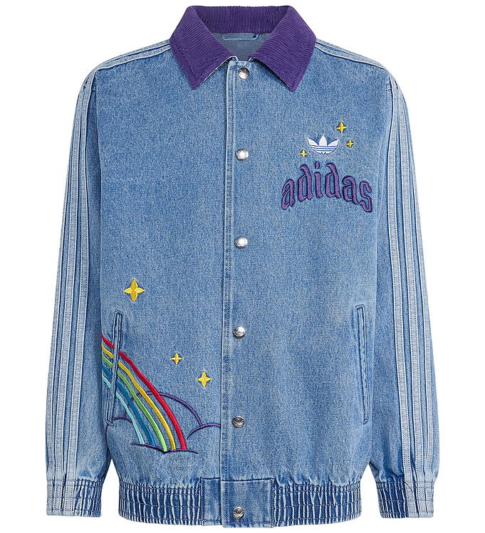 adidas Originals Denimjakke - Light Denim m. Care Bears
