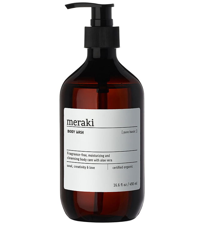 Meraki - Body wash, Pure Basic, 490 ml