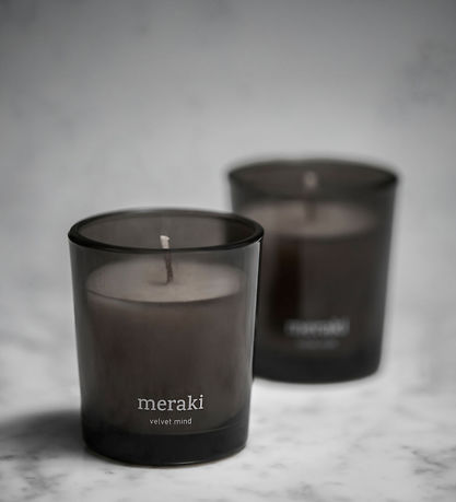 Meraki Duftlys - 2-pak - 2x60g - Velvet mind