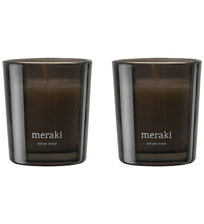 Meraki Duftlys - 2-pak - 2x60g - Velvet mind