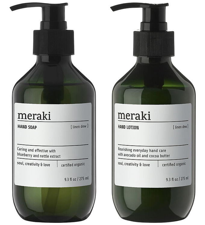 Meraki - Gaveæske, Linen Dew, Simple Hand Care, 275|275 ml|ml