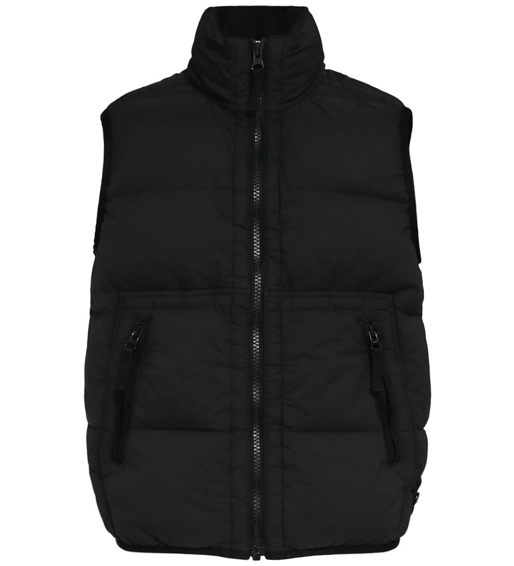 Stone Island Doudoune sans manches - Noir - Stone Island - 12 ans 152 - Gilet Doudoune 441$