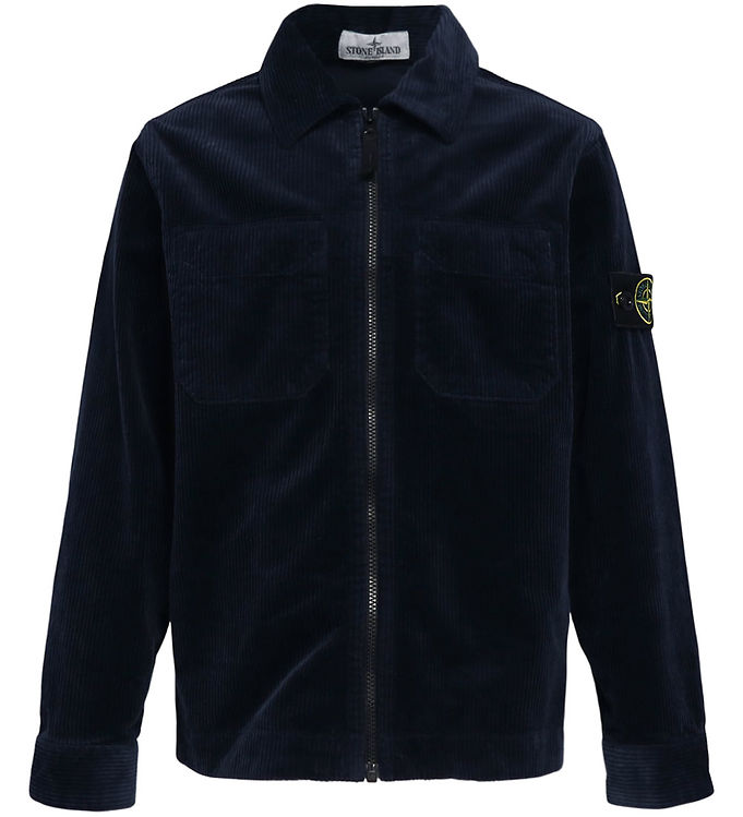 Stone Island Overshirt - Navy Blue