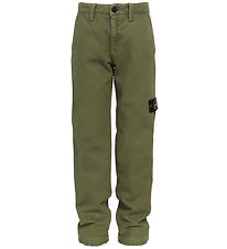Stone Island Trousers - Military Green