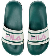 Fila Badesandaler - Morro Bay - Posy Green/Prism Pink
