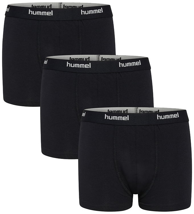 Hummel Boxershorts - hmlJR Nalle - 3-pak - Sort