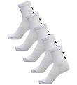 Hummel Strømper - hmlMAKE MY DAY SOCKS - 5-pak - Hvid