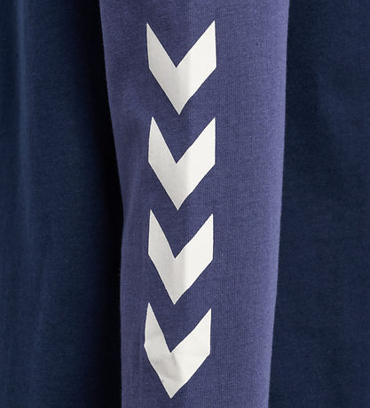 Hummel Bluse - hmlJR LOGO - Dress Blues/Blue Indigo