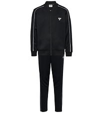 Hummel Træningssæt - hmlJr Reg Tukas Track Suit - Sort