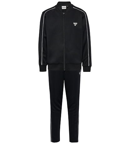 Hummel Træningssæt - hmlJr Reg Tukas Track Suit - Sort