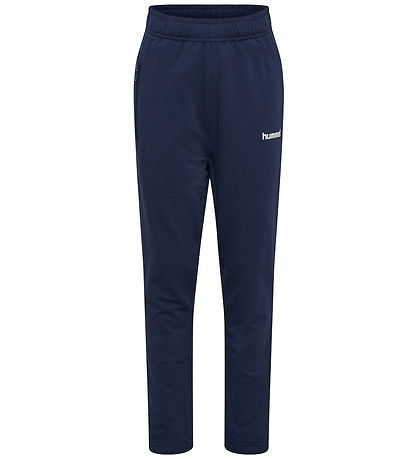 Hummel Sweatpants - hmlJR REG LOGO - Dress Blues