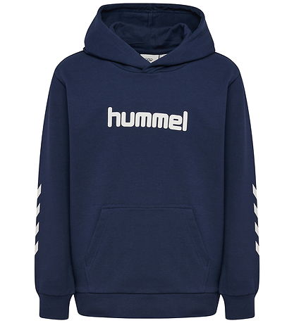Hummel Hættetrøje - hmlJR REG LOGO - Dress Blues