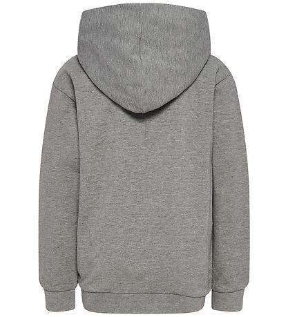 Hummel Hættetrøje - hmlJR REG TUKAS - Grey Melange