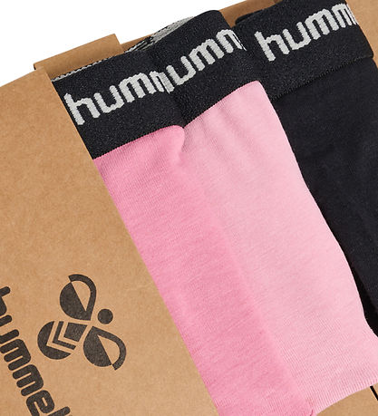 Hummel Hipsters - hmlJR NALA - 3-pak - Pink Nectar/Polignac/Sort