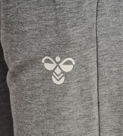 Hummel Sweatpants - hmlJR REG TUKAS - Grey Melange