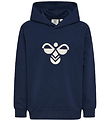 Hummel Hættetrøje - hmlJR REG TUKAS - Dress Blues