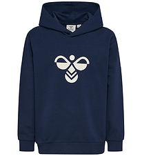 Hummel Hættetrøje - hmlJR REG TUKAS - Dress Blues