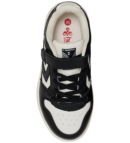 Hummel Sko - ST Power Play JR - Hvid/Sort