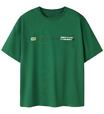 Name It T-shirt - NkmLap - Verdant Green