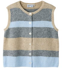 Name It Vest - Strik - Loose - NkfLuci - Subdued Blue