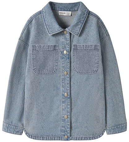 Name It Denimjakke - NkfRain - Special Blue Grey Denim