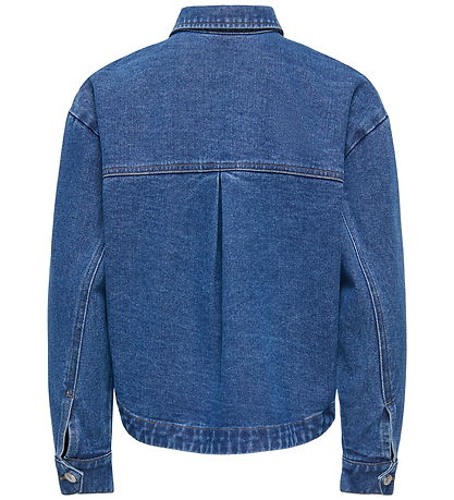 Kids Only Denimjakke - KogLara - Medium Blue Denim