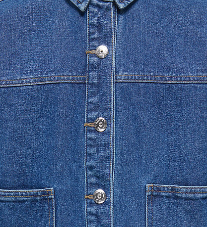 Kids Only Denimjakke - KogLara - Medium Blue Denim